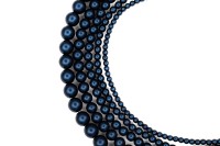 Жемчуг Preciosa, цвет 70139 матовый темно-синий, 2мм, 10шт