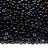 Бисер японский MIYUKI круглый 11/0 #55031 Black Azuro, непрозрачный, 10 грамм - Бисер японский MIYUKI круглый 11/0 #55031 Black Azuro, непрозрачный, 10 грамм