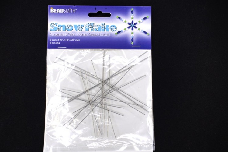 Набор форм для изготовления снежинок Snowflake Beadsmith 9,5/11,5/15см, WSASST, 6 шт Набор форм для изготовления снежинок Snowflake Beadsmith 9,5/11,5/15см, WSASST, 6 шт