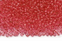 Бисер чешский PRECIOSA круглый 10/0 01193 розовый прозрачный, 1 сорт, 50г