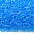 Бисер японский TOHO круглый 15/0 #0163BF темный аквамарин матовый, радужный прозрачный, 10 грамм - Бисер японский TOHO круглый 15/0 #0163BF темный аквамарин матовый, радужный прозрачный, 10 грамм