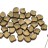 Бусины GINKO 7,5х7,5мм, отверстие 0,8мм, цвет 23980/79080 золотой замшевый металлик, 710-077, 10г (около 40шт) - Бусины GINKO 7,5х7,5мм, отверстие 0,8мм, цвет 23980/79080 золотой замшевый металлик, 710-077, 10г (около 40шт)