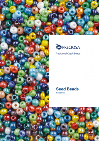 Карта цветов бисера PRECIOSA Seed Beads Rocailles