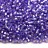 Бисер японский MIYUKI Delica цилиндр 11/0 DB-0694 фиолетовый полуматовый, серебряная линия внутри, 5 грамм - Бисер японский MIYUKI Delica цилиндр 11/0 DB-0694 фиолетовый полуматовый, серебряная линия внутри, 5 грамм