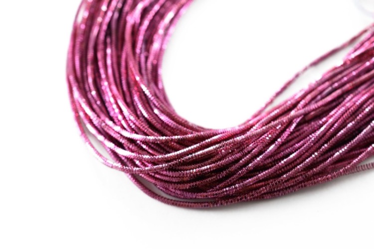 Канитель трунцал 4-х гран 1,5мм, цвет розовый, 49-029, 5г (около 2,5м) Канитель трунцал 4-х гран 1,5мм, цвет розовый, 49-029, 5г (около 2,5м)