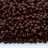 Бисер японский TOHO круглый 8/0 #0046F коричневый, матовый непрозрачный, 10г - Бисер японский TOHO круглый 8/0 #0046F коричневый, матовый непрозрачный, 10г