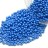 Бисер чешский PRECIOSA круглый 10/0 22020 лазурный синий, PermaLux, 1 сорт, 50г - Бисер чешский PRECIOSA круглый 10/0 22020 лазурный синий, PermaLux, 1 сорт, 50г