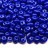 Бусины SuperDuo 2,5х5мм, отверстие 0,8мм, цвет 33050 синий непрозрачный, 706-017, 10г (около 120шт) - Бусины SuperDuo 2,5х5мм, отверстие 0,8мм, цвет 33050 синий непрозрачный, 706-017, 10г (около 120шт)