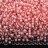 Бисер японский MIYUKI круглый 11/0 #1934 хрусталь/розовый, полуматовый/окрашенный изнутри, 10 грамм - Бисер японский MIYUKI круглый 11/0 #1934 хрусталь/розовый, полуматовый/окрашенный изнутри, 10 грамм