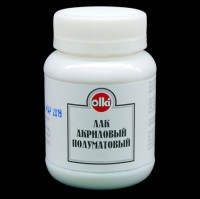 Лак акриловый полуматовый OIki 100мл, 1036-001, 1шт
