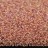 Бисер японский MIYUKI круглый 15/0 #0275 темный персик радужный, окрашенный изнутри, 10 грамм - Бисер японский MIYUKI круглый 15/0 #0275 темный персик радужный, окрашенный изнутри, 10 грамм
