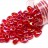 Бисер японский MIYUKI Long Magatama #0254 красный, радужный прозрачный, 10 грамм - Бисер японский MIYUKI Long Magatama #0254 красный, радужный прозрачный, 10 грамм