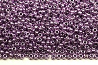 Бисер чешский PRECIOSA круглый 10/0 18528 фиолетовый металлик, 2 сорт, 50г