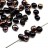 Бисер MIYUKI Drops 3,4мм #55040 Black Sliperit, непрозрачный, 10 грамм - Бисер MIYUKI Drops 3,4мм #55040 Black Sliperit, непрозрачный, 10 грамм