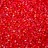 Бисер чешский PRECIOSA рубка 11/0 94170 красный непрозрачный радужный, 50г - Бисер чешский PRECIOSA рубка 11/0 94170 красный непрозрачный радужный, 50г