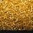 Бисер японский TOHO Treasure цилиндрический 11/0 #0712 золото 24К снаружи, 5 грамм - Бисер японский TOHO Treasure цилиндрический 11/0 #0712 золото 24К снаружи, 5 грамм