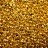 Бисер японский TOHO Treasure цилиндрический 11/0 #0712 золото 24К снаружи, 5 грамм - Бисер японский TOHO Treasure цилиндрический 11/0 #0712 золото 24К снаружи, 5 грамм