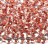 Бисер чешский PRECIOSA Дропс 5/0 38689 прозрачный, оранжевая линия внутри, 50 грамм - Бисер чешский PRECIOSA Дропс 5/0 38689 прозрачный, оранжевая линия внутри, 50 грамм