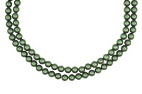 Жемчуг Preciosa, цвет 70555 матовый салатовый, 4мм, 10шт