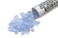Бисер японский MIYUKI Long Magatama #2105F светлый сапфир, матовый прозрачный, 1 туба (около 8 грамм)