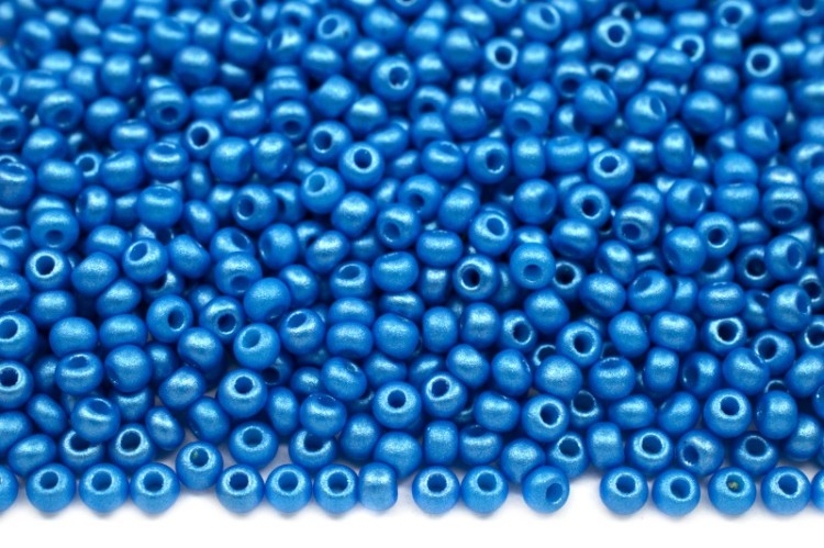 Бисер чешский PRECIOSA круглый 10/0 22019 бирюзовый, PermaLux, 1 сорт, 50г Бисер чешский PRECIOSA круглый 10/0 22019 бирюзовый, PermaLux, 1 сорт, 50г