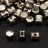 Бусины Pellet beads 6х4мм, отверстие 0,5мм, цвет 23980/27580 Jet Argentic Full, Etched, 732-039, 10г (около 60шт) - Бусины Pellet beads 6х4мм, отверстие 0,5мм, цвет 23980/27580 Jet Argentic Full, Etched, 732-039, 10г (около 60шт)