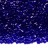Бисер чешский PRECIOSA Богемский граненый, рубка 11/0 30100 синий прозрачный блестящий, около 10 грамм - Бисер чешский PRECIOSA Богемский граненый, рубка 11/0 30100 синий прозрачный блестящий, около 10 грамм