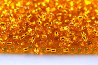 Бисер японский TOHO круглый 8/0 #0030 светлый гиацинт, серебряная линия внутри, 10 грамм