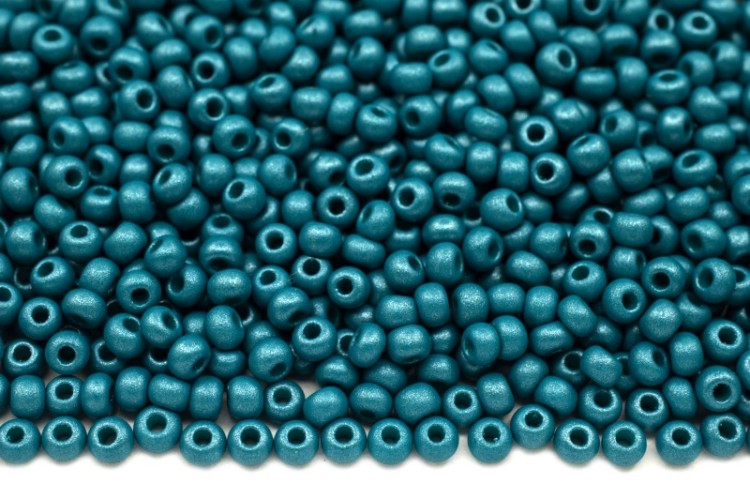 Бисер чешский PRECIOSA круглый 10/0 22018 бирюзово-зеленый, PermaLux, 1 сорт, 50г Бисер чешский PRECIOSA круглый 10/0 22018 бирюзово-зеленый, PermaLux, 1 сорт, 50г