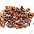 Бусины Pellet beads 6х4мм, отверстие 0,5мм, цвет 23980/27183 закатный, непрозрачный, травлёный, 732-006, 10г (около 60шт) - Бусины Pellet beads 6х4мм, отверстие 0,5мм, цвет 23980/27183 закатный, непрозрачный, травлёный, 732-006, 10г (около 60шт)