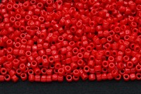 Бисер чешский Matubo цилиндр 10/0 93200 красный непрозрачный, 5 грамм