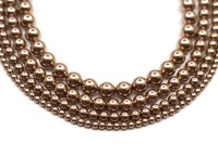 Жемчуг Swarovski 5810 #295 3мм Crystal Bronze Pearl, 5810-3-295, 10шт