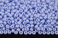 Бисер чешский PRECIOSA круглый 6/0 33000 голубой непрозрачный, 50г