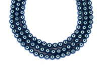 Жемчуг Preciosa, цвет 30018 синий радужный, 6мм, 10шт