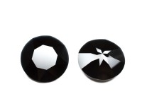 Кристалл Swarovski #1201 круглый 27мм, цвет #280 Jet, 1201-280, 1шт