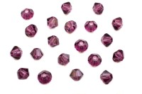 Бусина биконус Swarovski 5328 #204 3мм Amethyst, 5328-3-204, 20шт