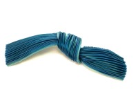 Лента шелковая Шибори, ширина 12см, цвет №082 изумрудный, 20см