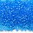 Бисер чешский PRECIOSA круглый 10/0 61030 голубой прозрачный радужный, 5 грамм - Бисер чешский PRECIOSA круглый 10/0 61030 голубой прозрачный радужный, 5 грамм