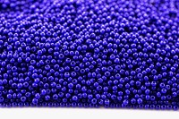 Бисер чешский PRECIOSA круглый 11/0 33060 синий непрозрачный, 50г
