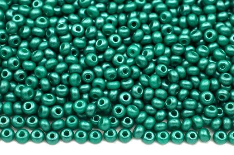 Бисер чешский PRECIOSA круглый 10/0 22017 изумрудно-зеленый, PermaLux, 1 сорт, 50г Бисер чешский PRECIOSA круглый 10/0 22017 изумрудно-зеленый, PermaLux, 1 сорт, 50г