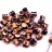 Бусины Pellet beads 6х4мм, отверстие 0,5мм, цвет 23980/27180 Jet Capri Gold Full, Etched, 732-041, 10г (около 60шт) - Бусины Pellet beads 6х4мм, отверстие 0,5мм, цвет 23980/27180 Jet Capri Gold Full, Etched, 732-041, 10г (около 60шт)