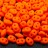 Бусины SuperDuo 2,5х5мм, отверстие 0,8мм, цвет 02010/25122 оранжевый неон матовый, 706-048, 10г (около 120шт) - Бусины SuperDuo 2,5х5мм, отверстие 0,8мм, цвет 02010/25122 оранжевый неон матовый, 706-048, 10г (около 120шт)