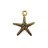 Подвеска TierraCast Морская звезда 22х19мм, отверстие 2мм, цвет античное золото, 94-2232-26, 1шт - Подвеска TierraCast Морская звезда 22х19мм, отверстие 2мм, цвет античное золото, 94-2232-26, 1шт