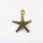Подвеска TierraCast Морская звезда 22х19мм, отверстие 2мм, цвет античное золото, 94-2232-26, 1шт - Подвеска TierraCast Морская звезда 22х19мм, отверстие 2мм, цвет античное золото, 94-2232-26, 1шт