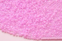 Бисер чешский PRECIOSA круглый 11/0 57526 розово-сиреневый непрозрачный радужный, 50 г