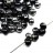 Бисер MIYUKI Drops 3,4мм #55037 Black Chrome, непрозрачный, 10 грамм - Бисер MIYUKI Drops 3,4мм #55037 Black Chrome, непрозрачный, 10 грамм