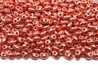 Бисер чешский PRECIOSA Twin 2,5х5мм 18191 розовый металлик, 50г