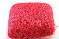 Сизаль (натуральное волокно), цвет розовый, 1020-008, около 50 грамм