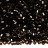Бисер чешский PRECIOSA рубка 11/0 10140 темно-коричневый прозрачный, 50г - Бисер чешский PRECIOSA рубка 11/0 10140 темно-коричневый прозрачный, 50г