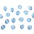 Бусина биконус Swarovski 5328 #202 3мм Aquamarine, 5328-3-202, 20шт - Бусина биконус Swarovski 5328 #202 3мм Aquamarine, 5328-3-202, 20шт
